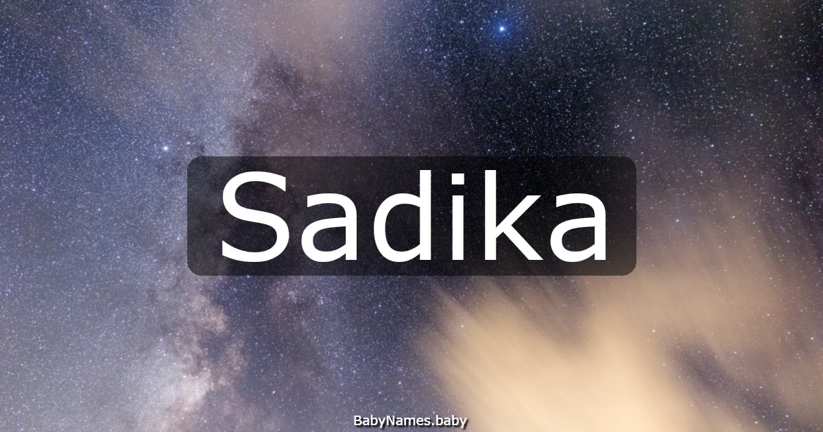 Sadika