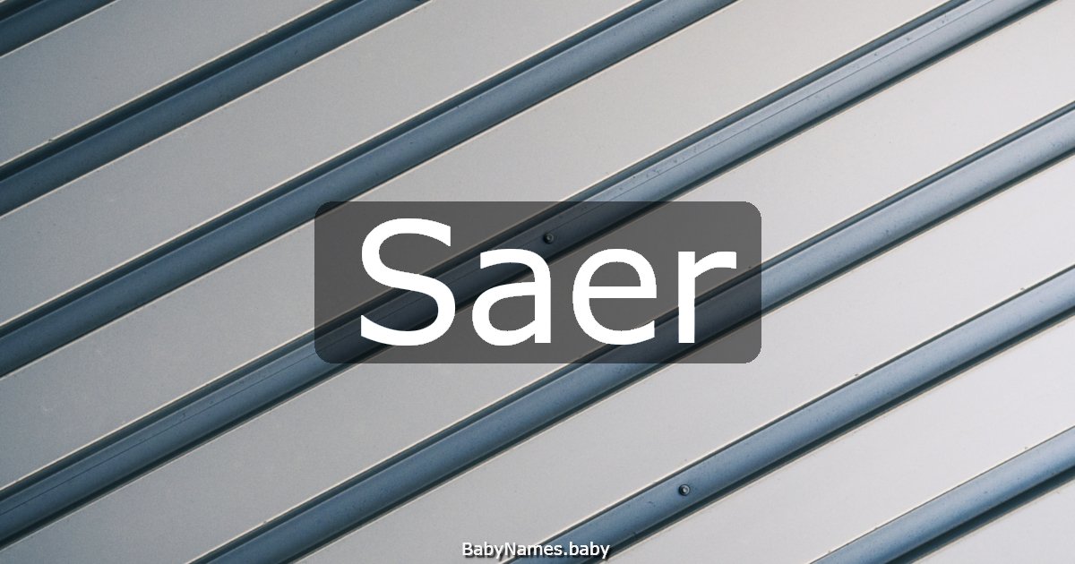 Saer