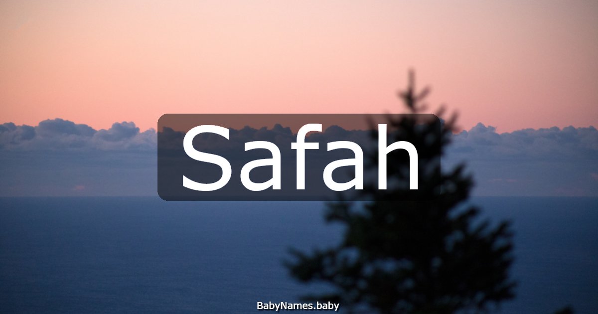Safah