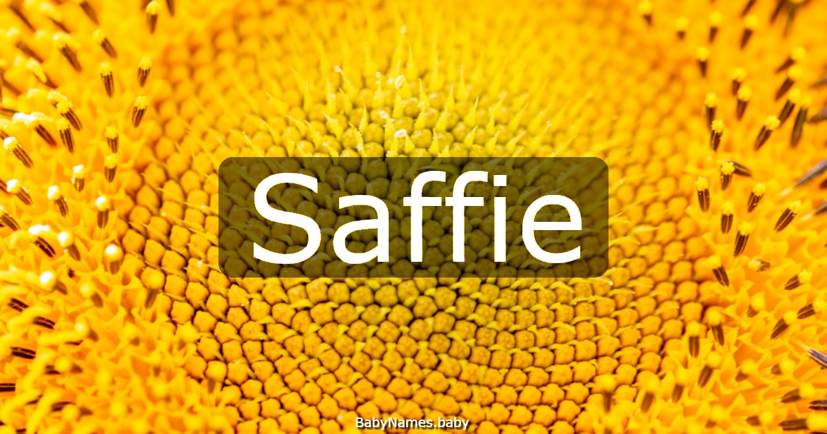 Saffie