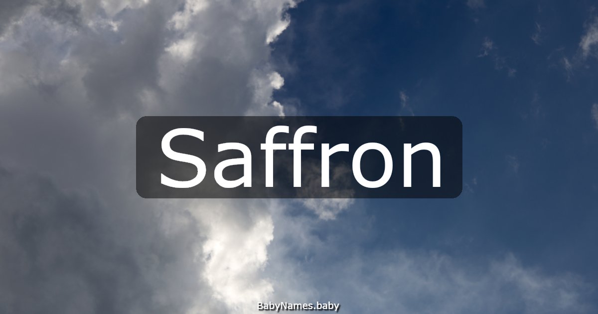 Saffron
