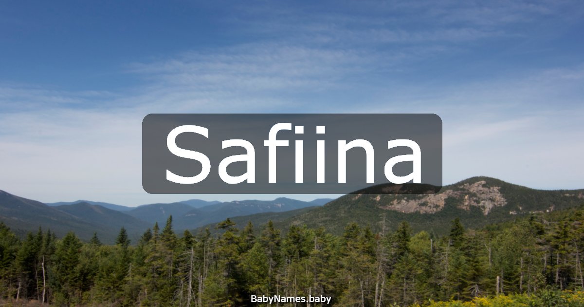 Safiina