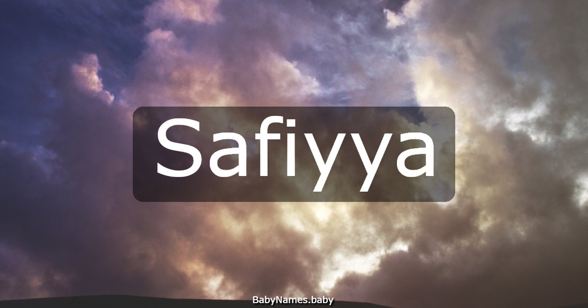 Safiyya