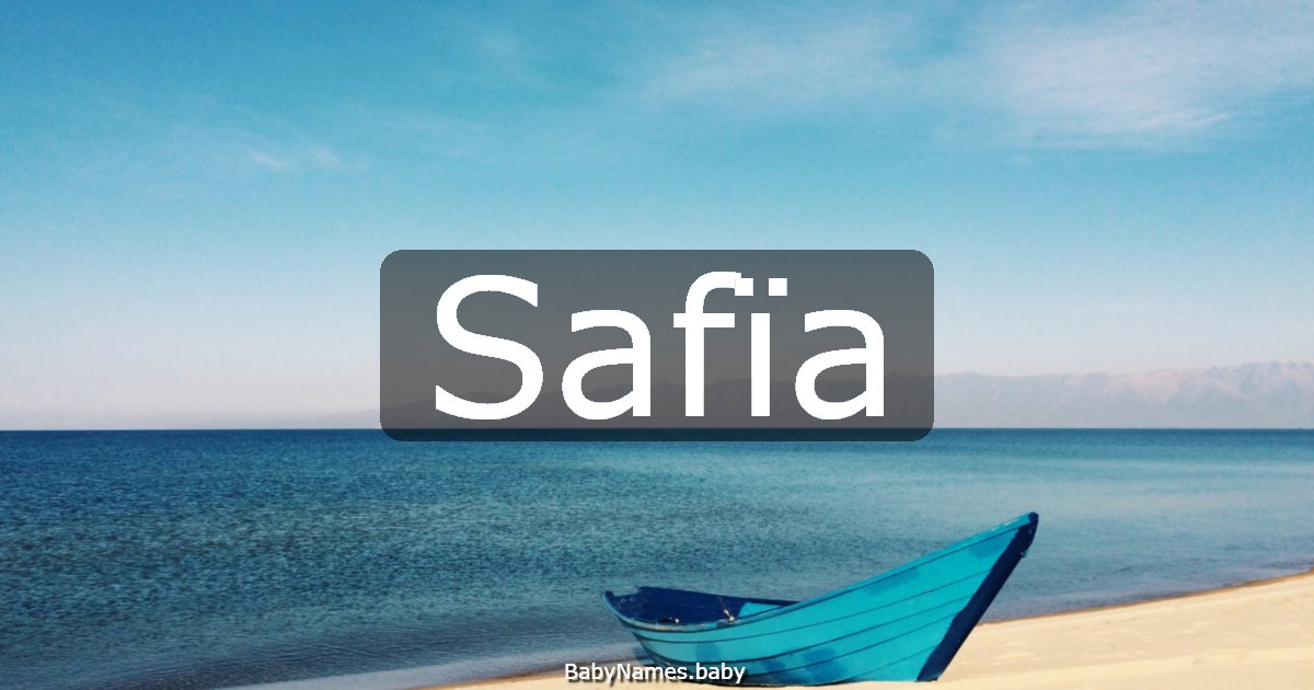 Safïa