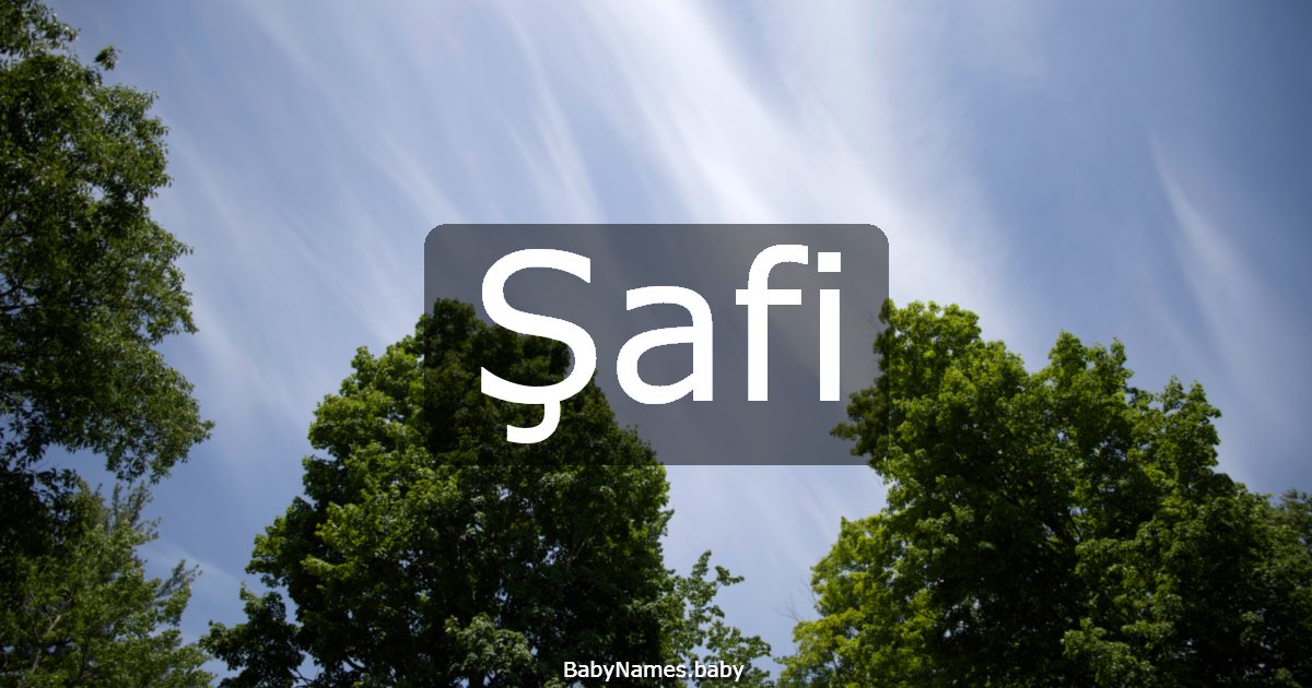 Şafi