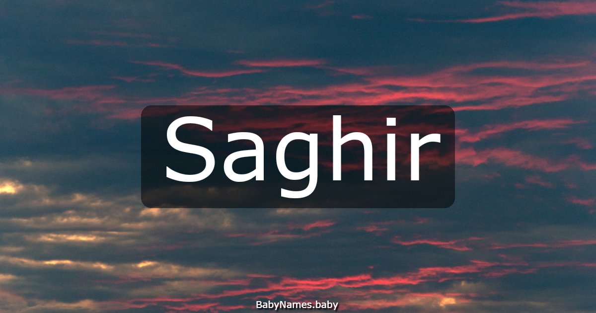 Saghir