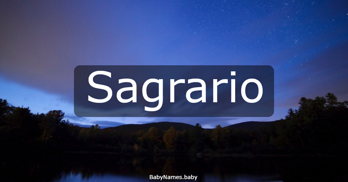 Sagrario