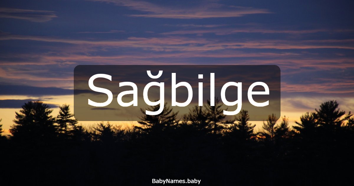 Sağbilge