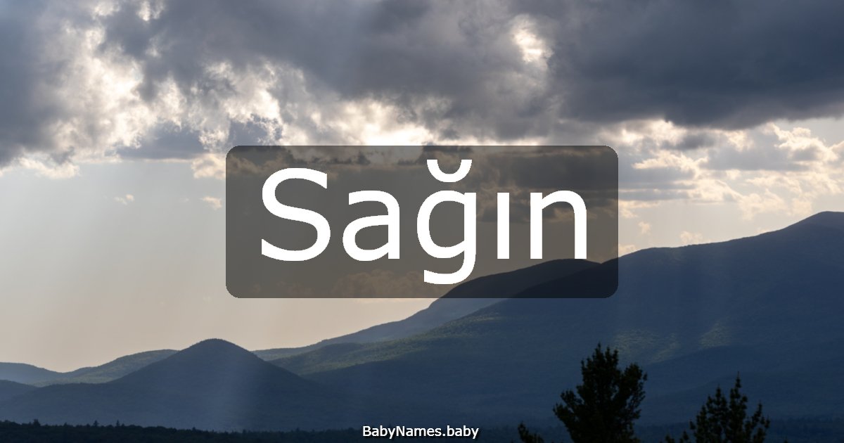 Sağın