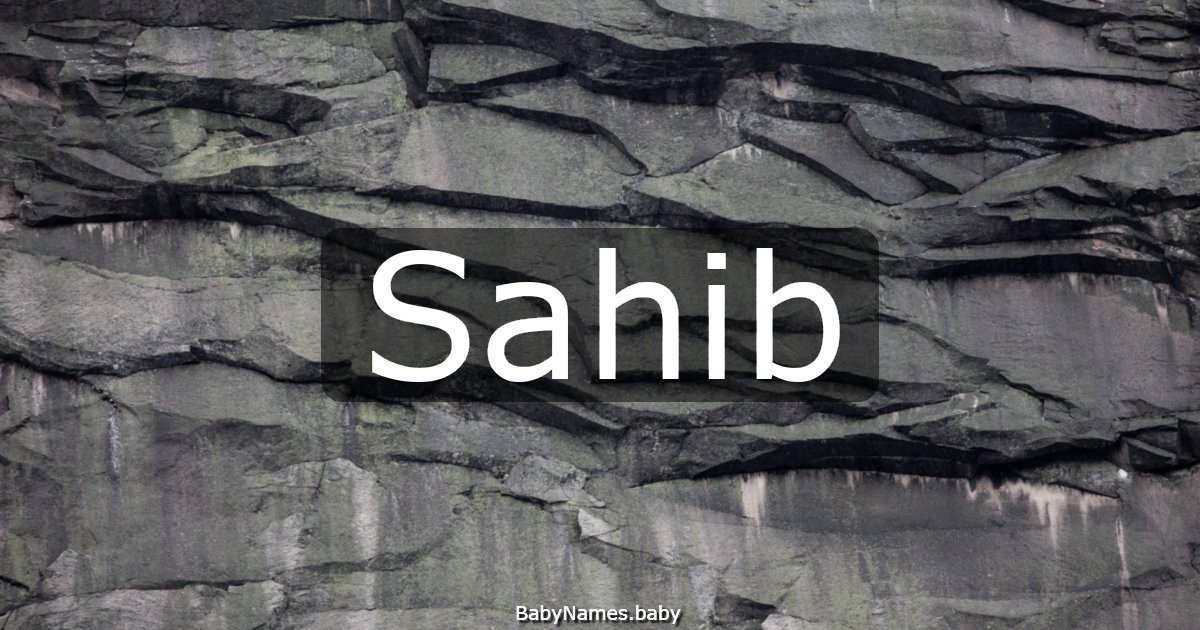Sahib