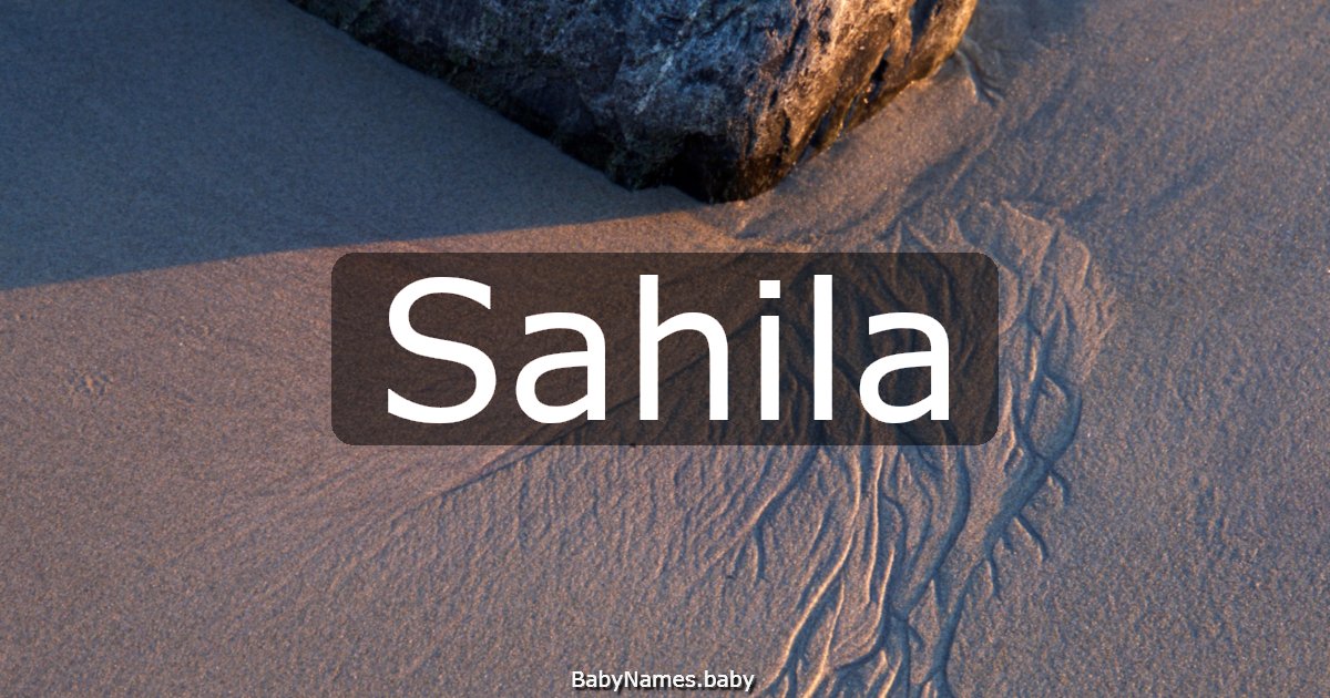Sahila