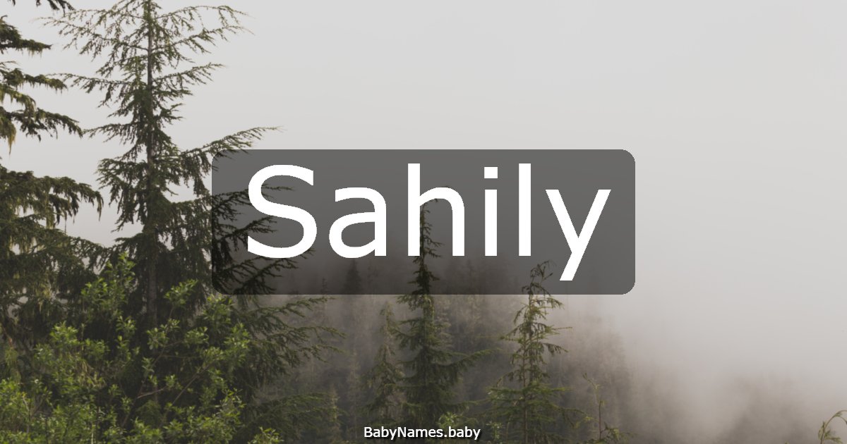Sahily