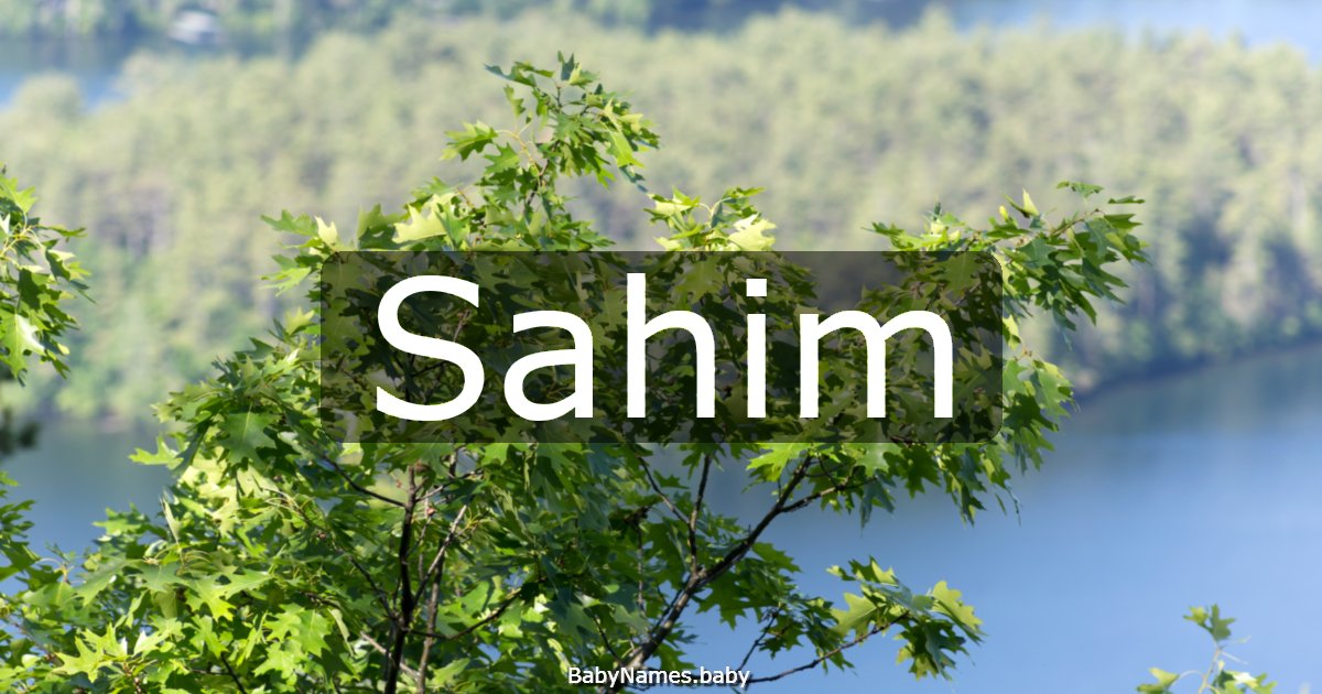 Sahim