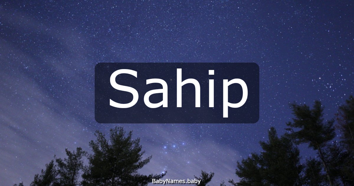 Sahip