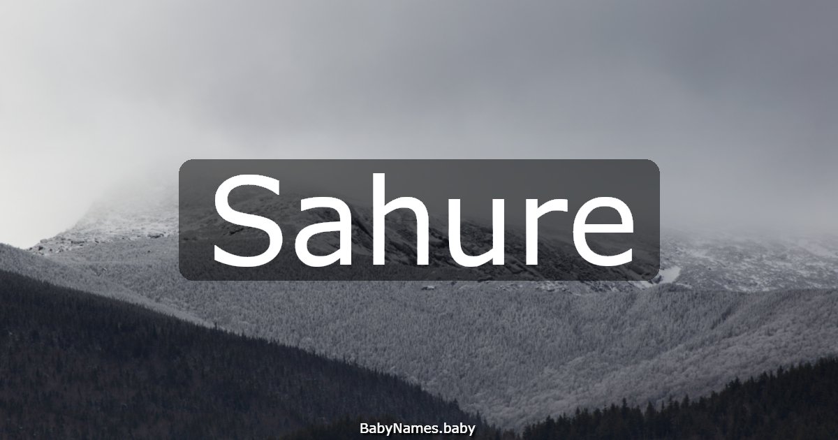 Sahure