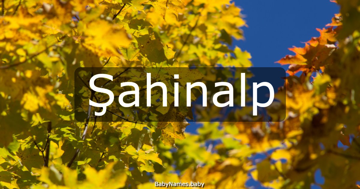 Şahinalp
