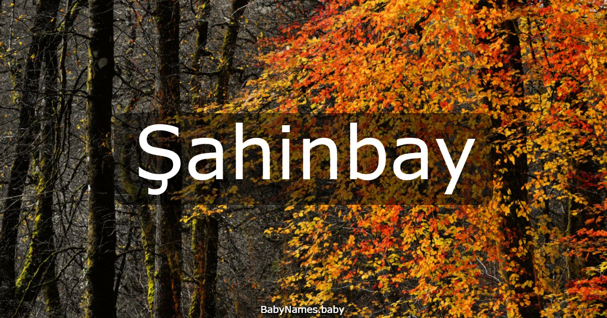Şahinbay