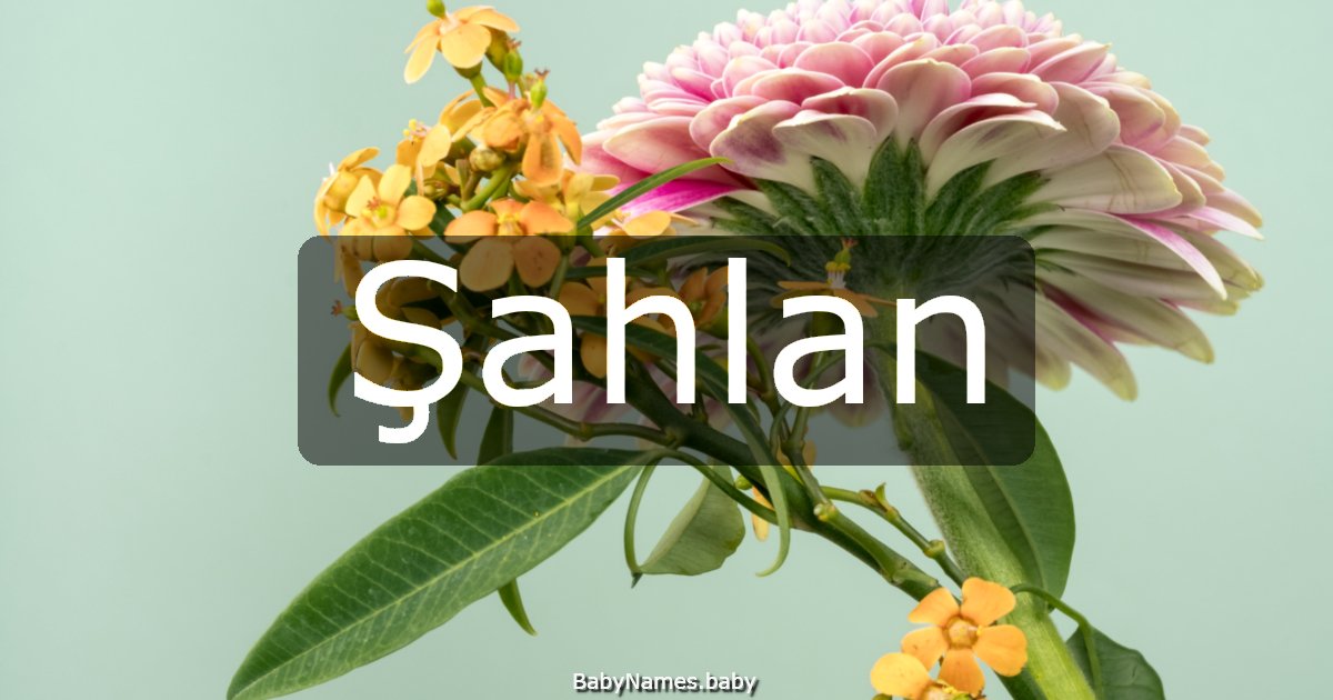 Şahlan