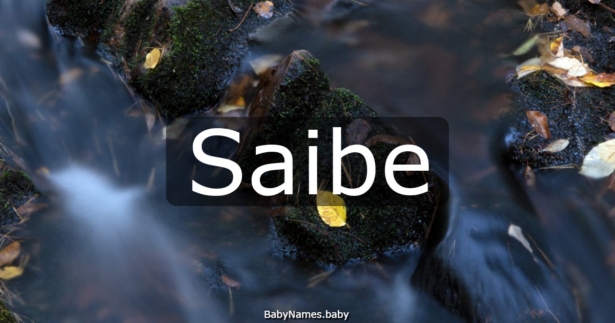 Saibe