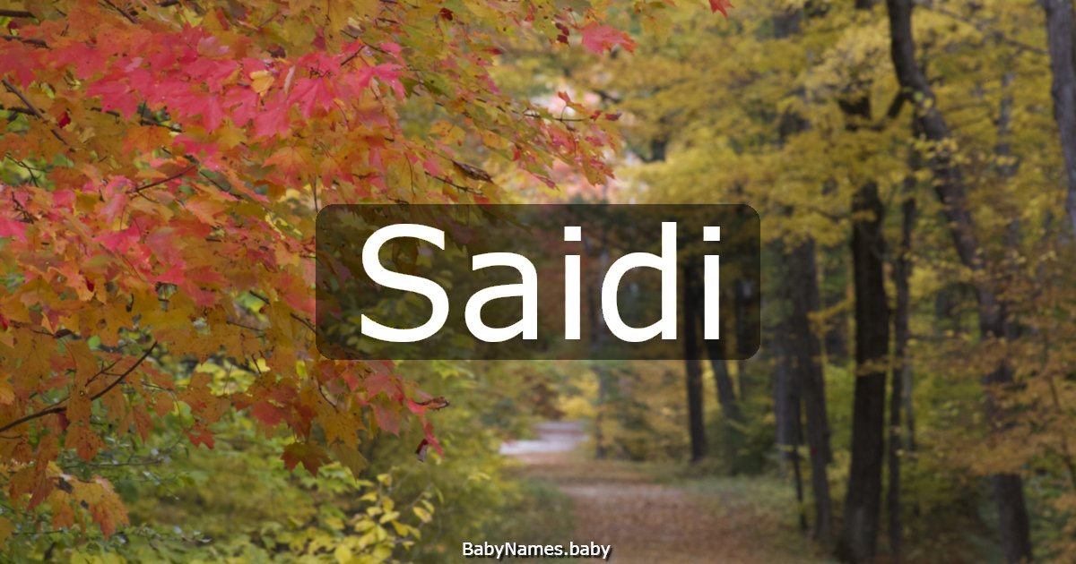 Saidi