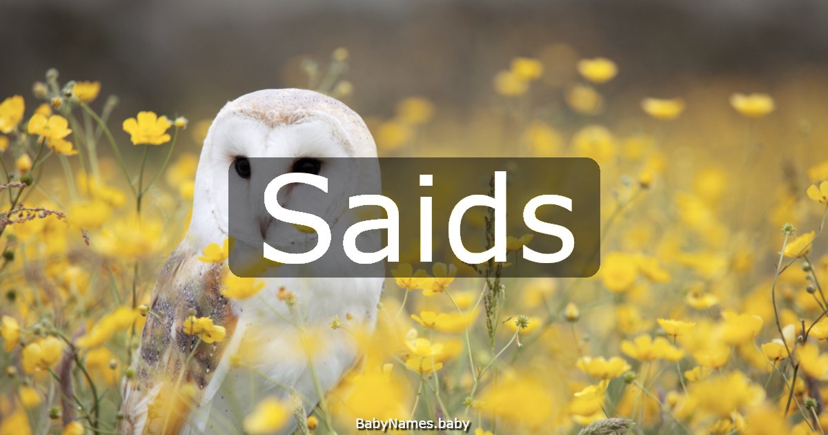 Saids