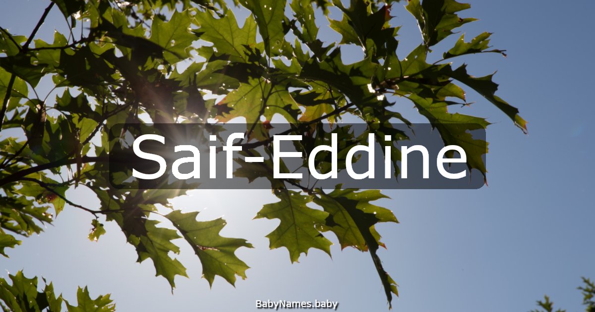 Saif-Eddine