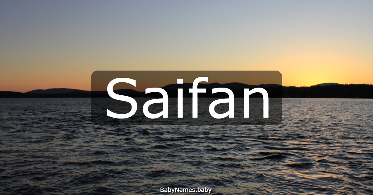 Saifan