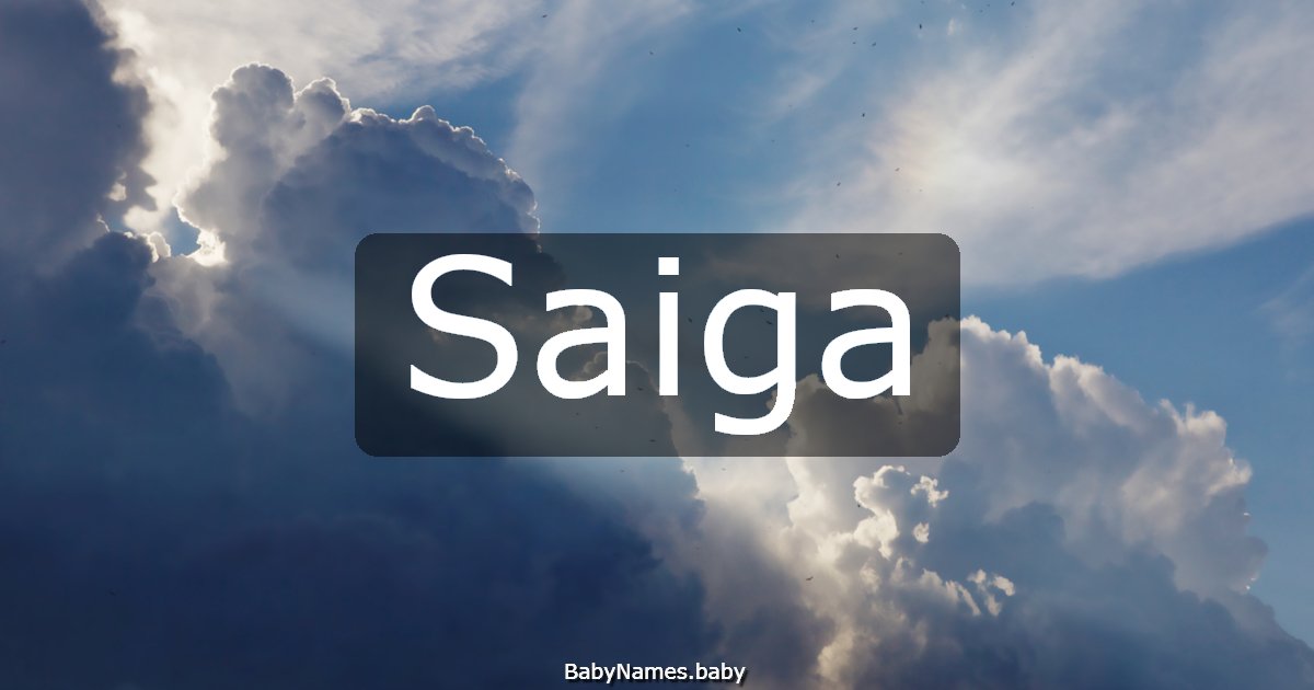 Saiga