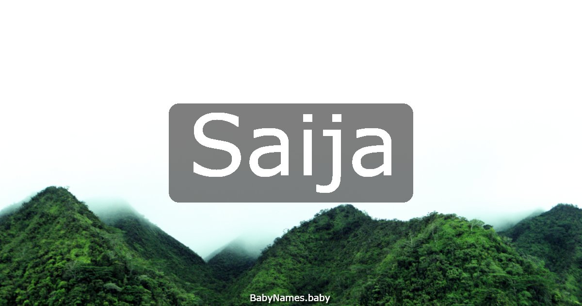 Saija