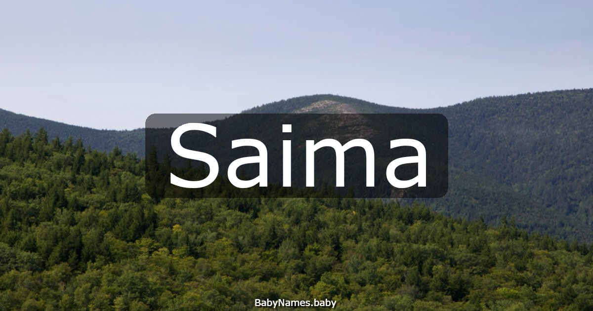 Saima