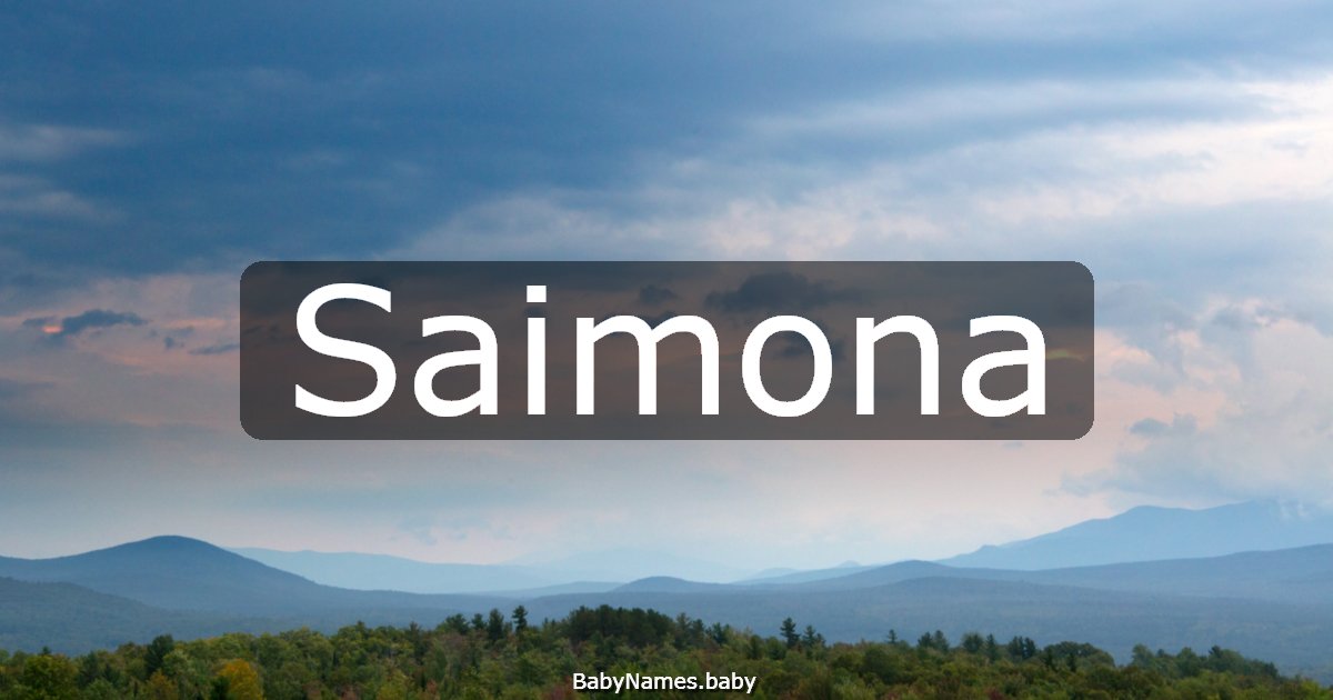 Saimona