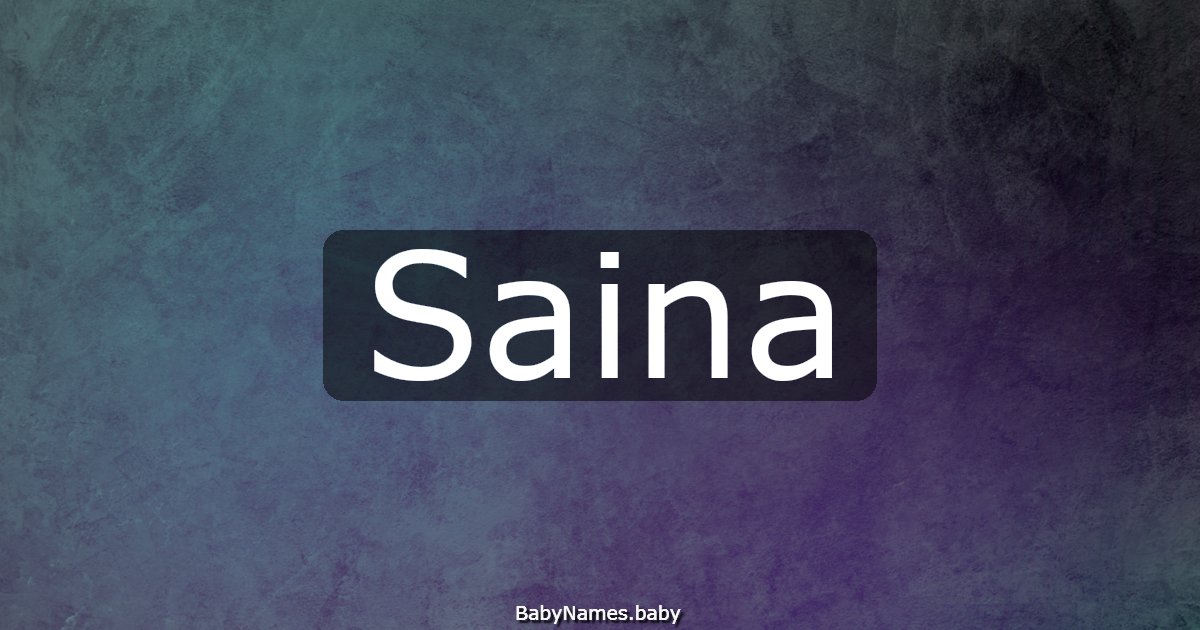 Saina