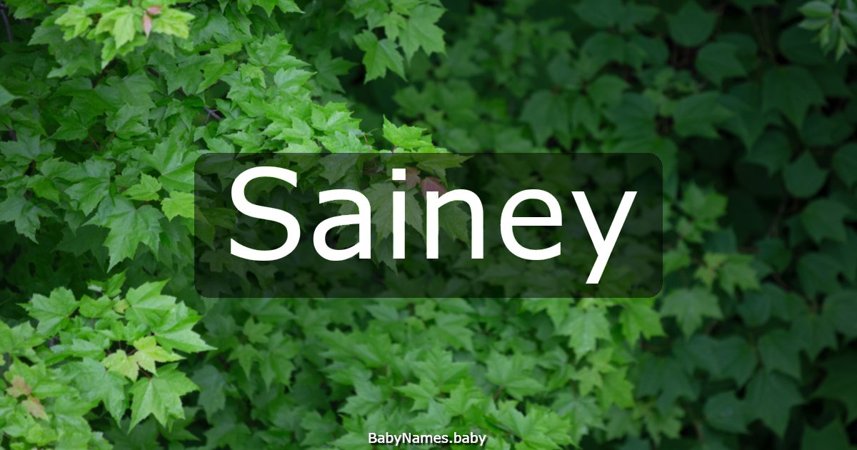 Sainey