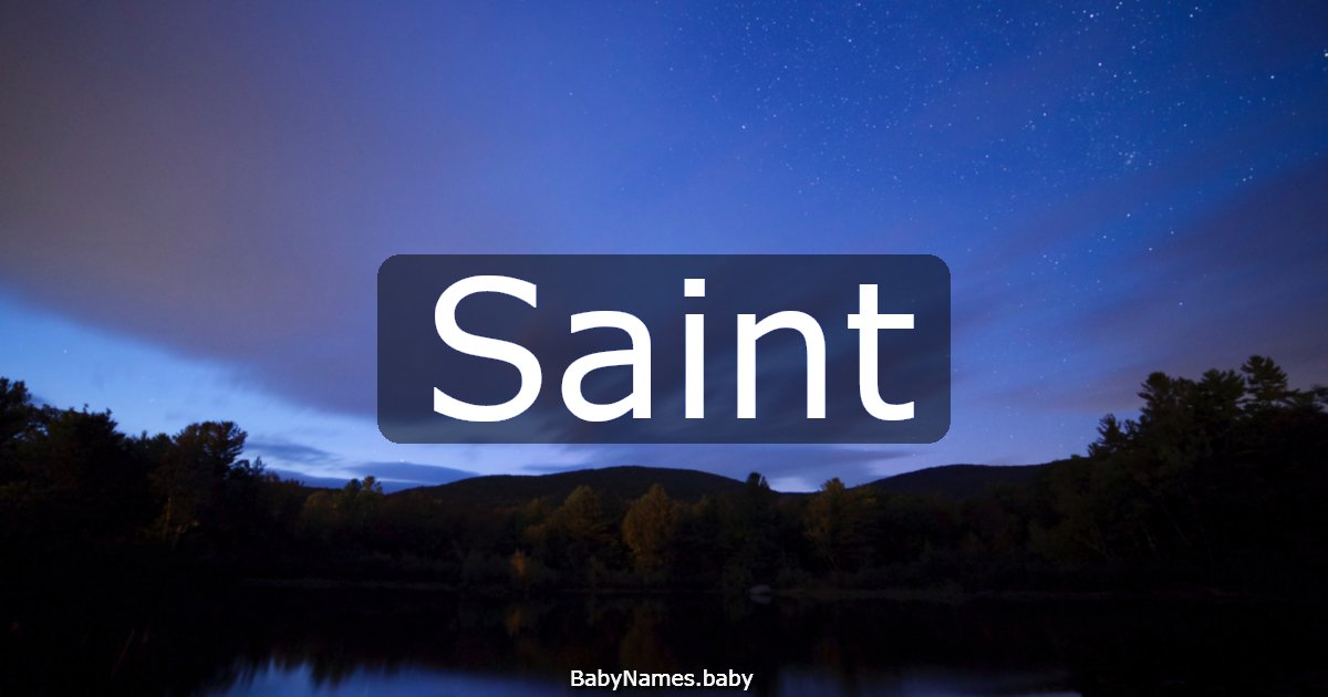 Saint