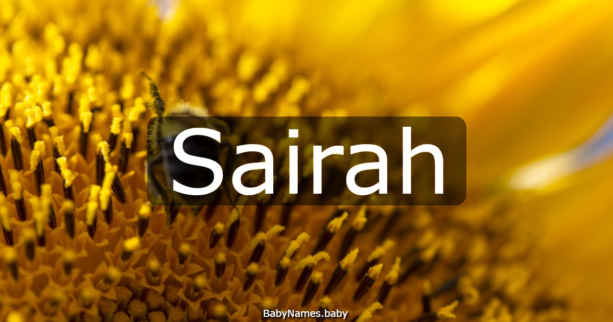 Sairah