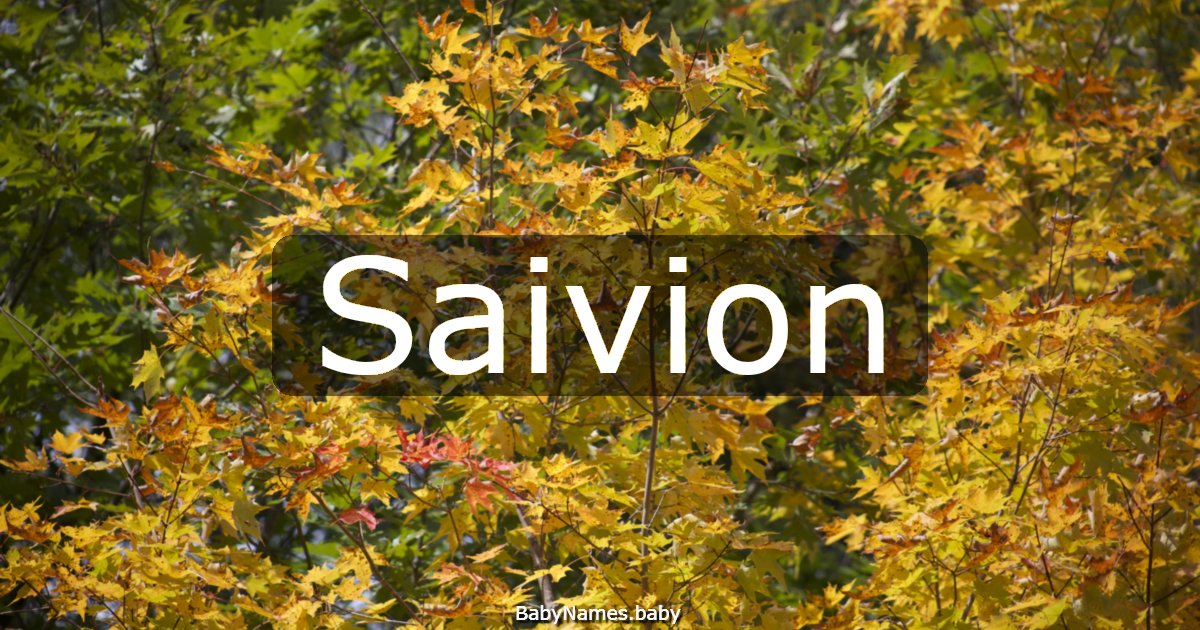 Saivion