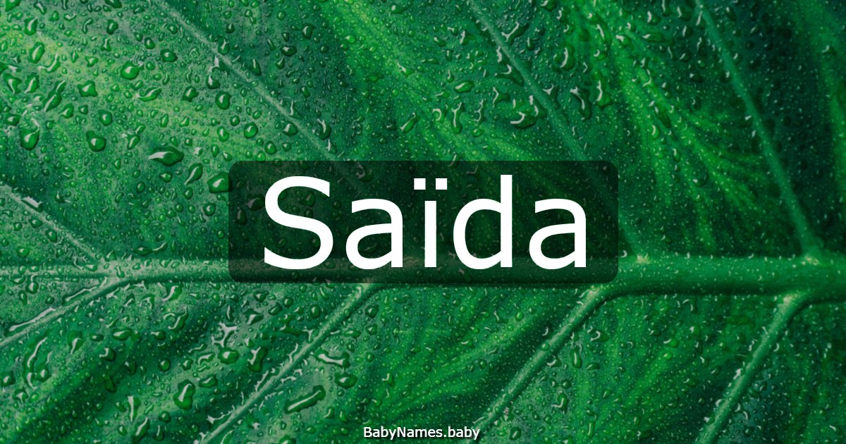 Saïda