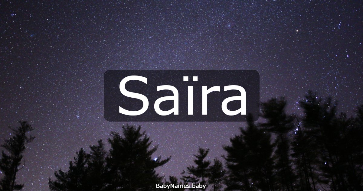Saïra
