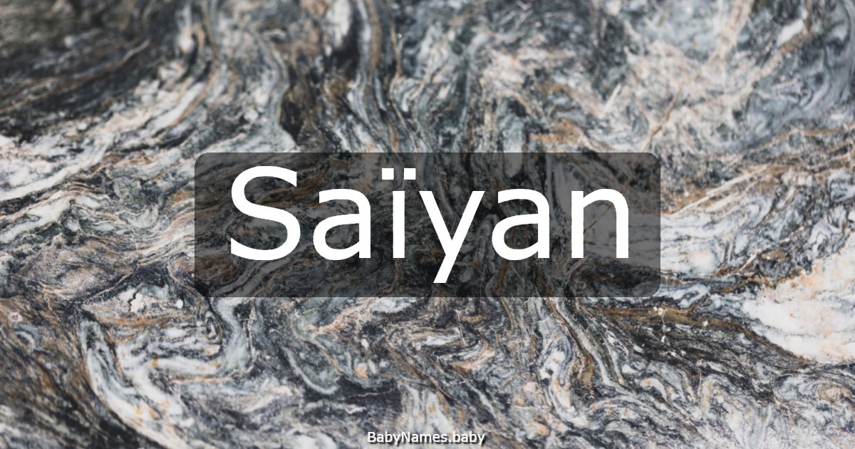 Saïyan