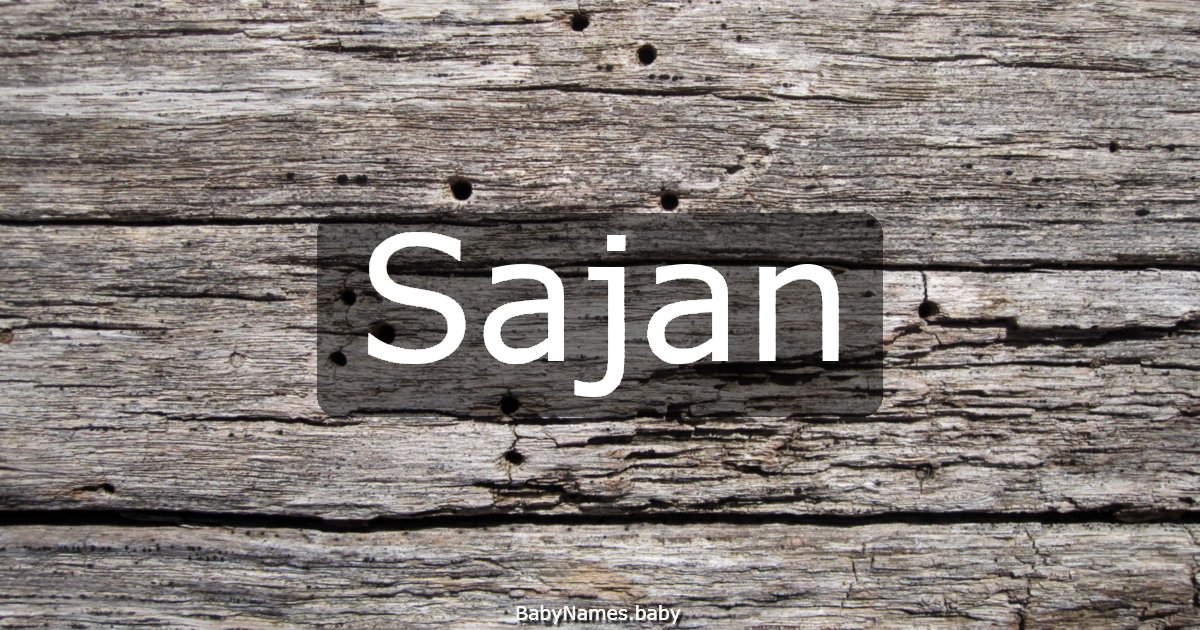 Sajan