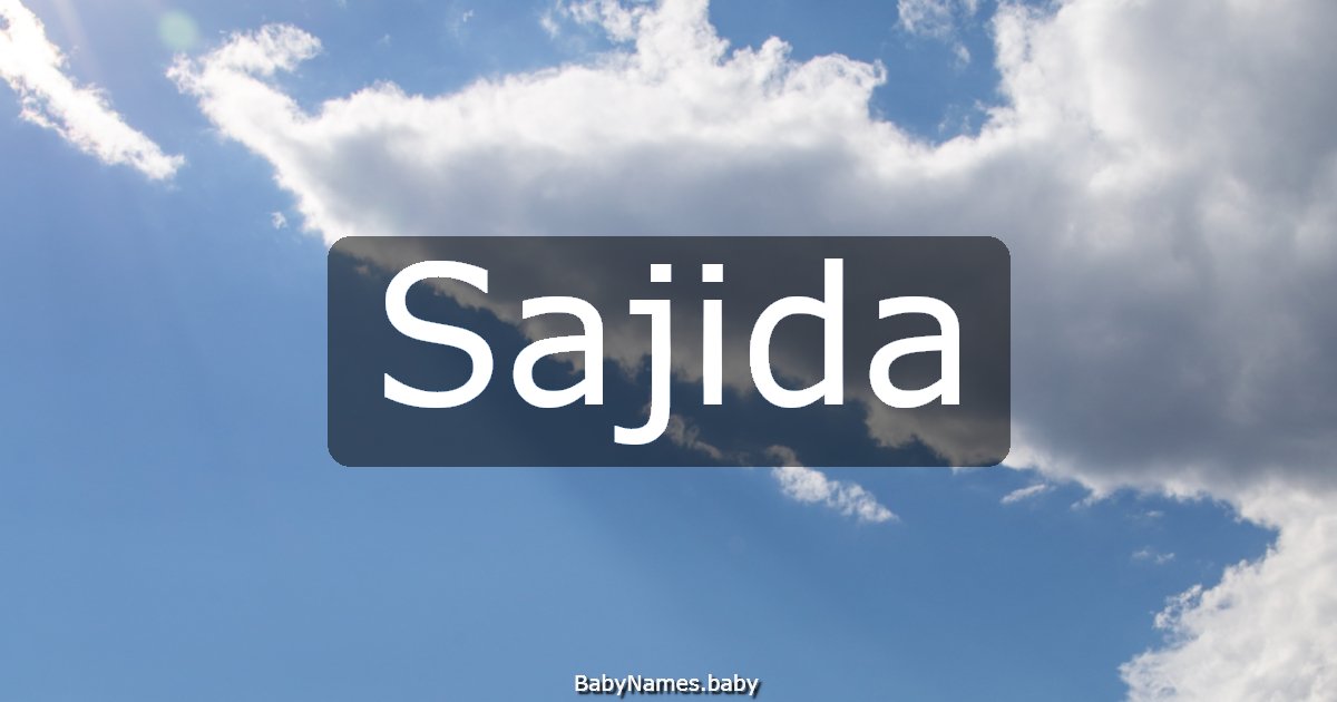 Sajida