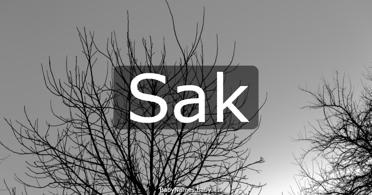 Sak