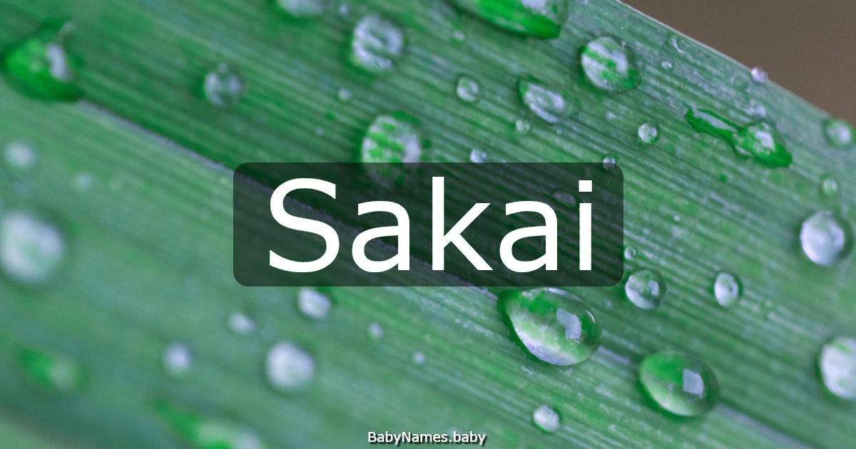 Sakai