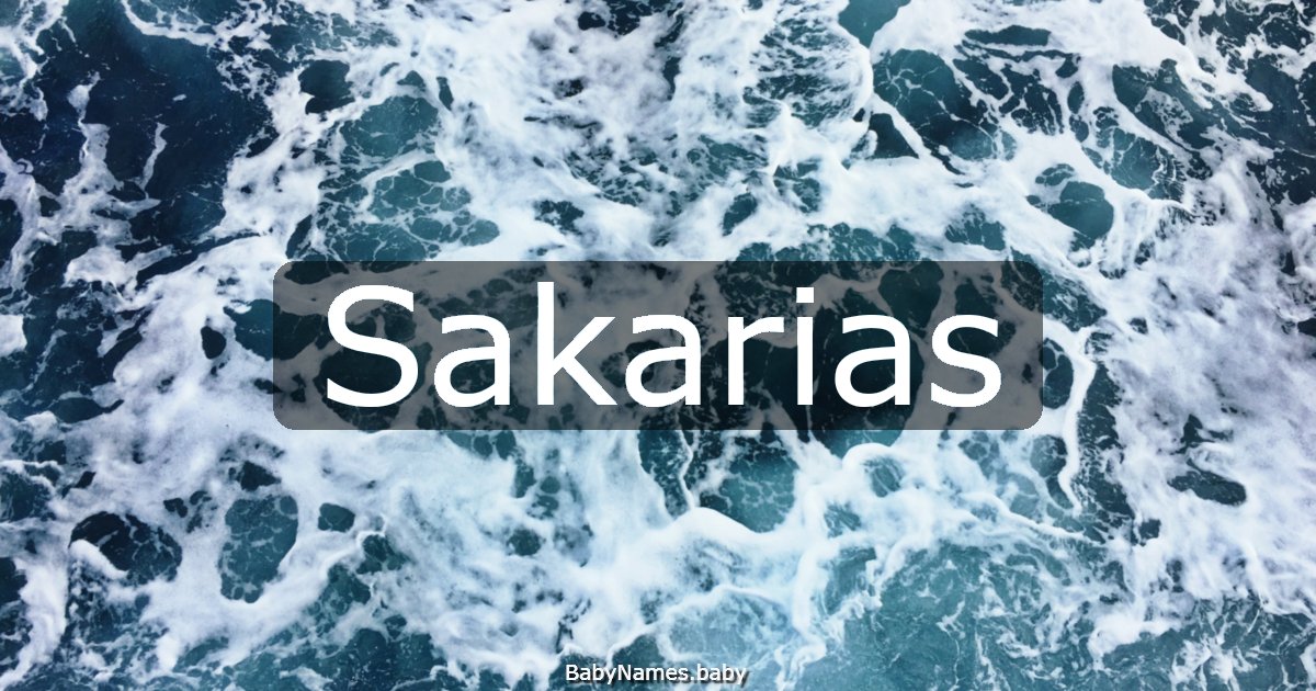 Sakarias