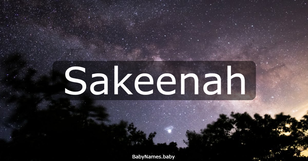 Sakeenah