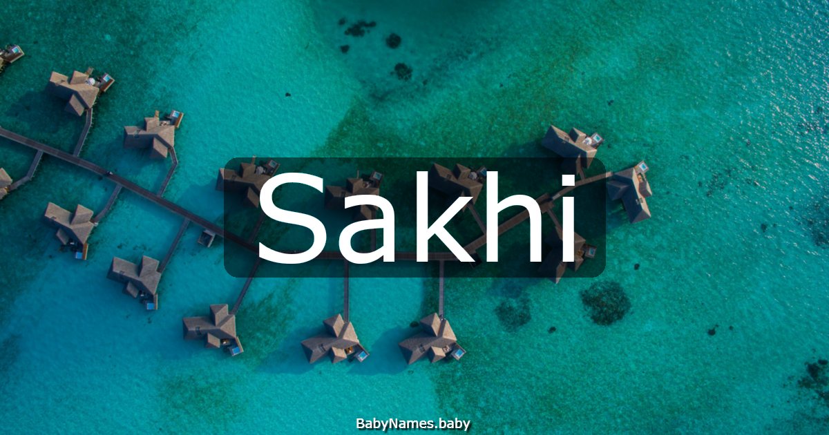 Sakhi