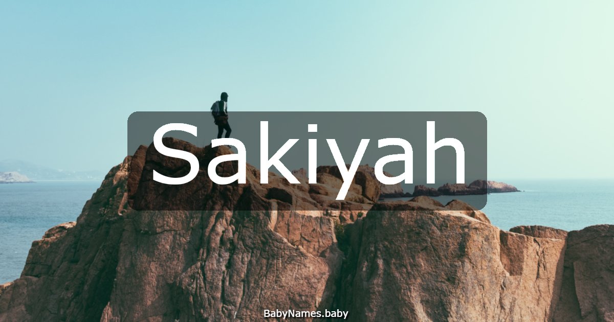 Sakiyah