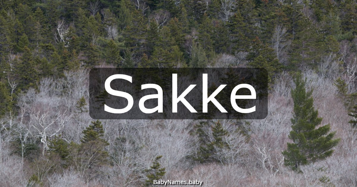 Sakke