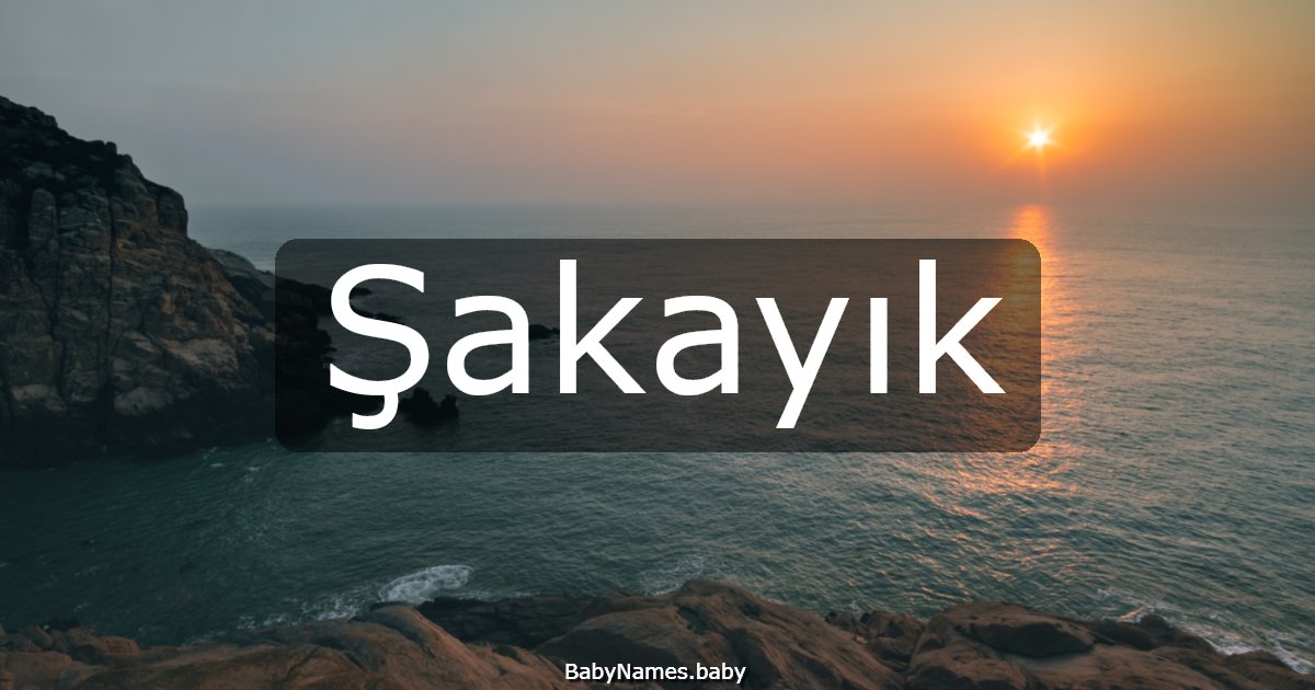 Şakayık