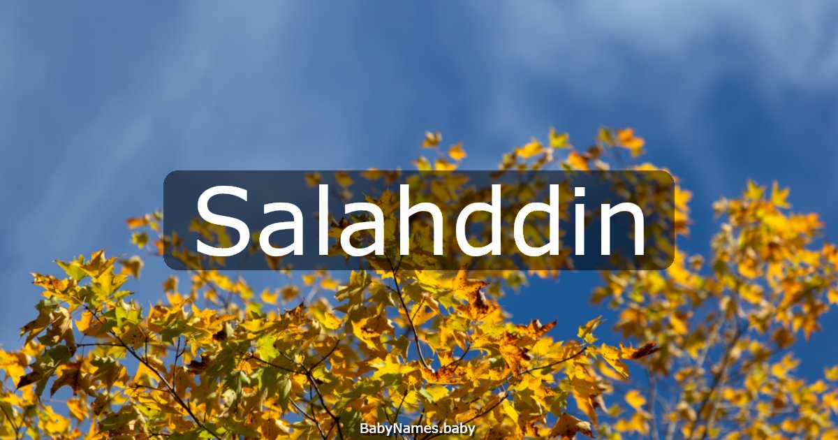Salahddin